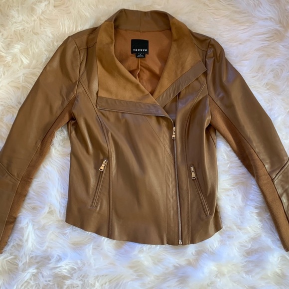 Trouvé Leather Jacket - Size M - Picture 1 of 4
